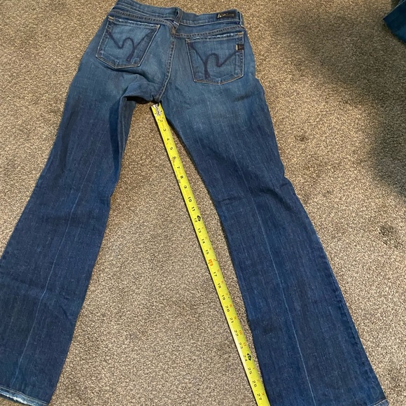 Womens Citizens of humanity low rise boot cut jeans - Picture 5 of 11